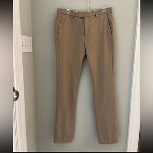ZeGarie Men's Tailored Chino Pants - Tan 32x32
